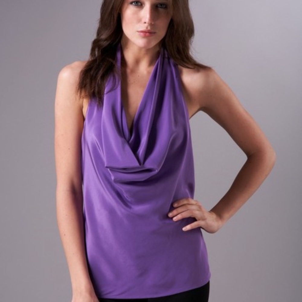 Drapey BCBG Silk Top